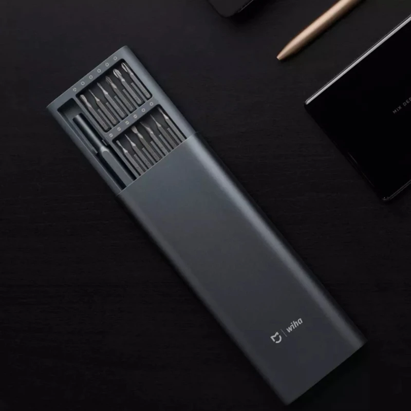 Оригинальный набор отверток Xiaomi Mijia wiha с использованием 24 точных магнитных биты Al
