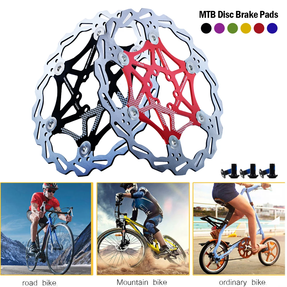 Велосипедные дисковые тормоза MTB DH тормозные плавающие роторы 160 мм/180 мм/203 мм