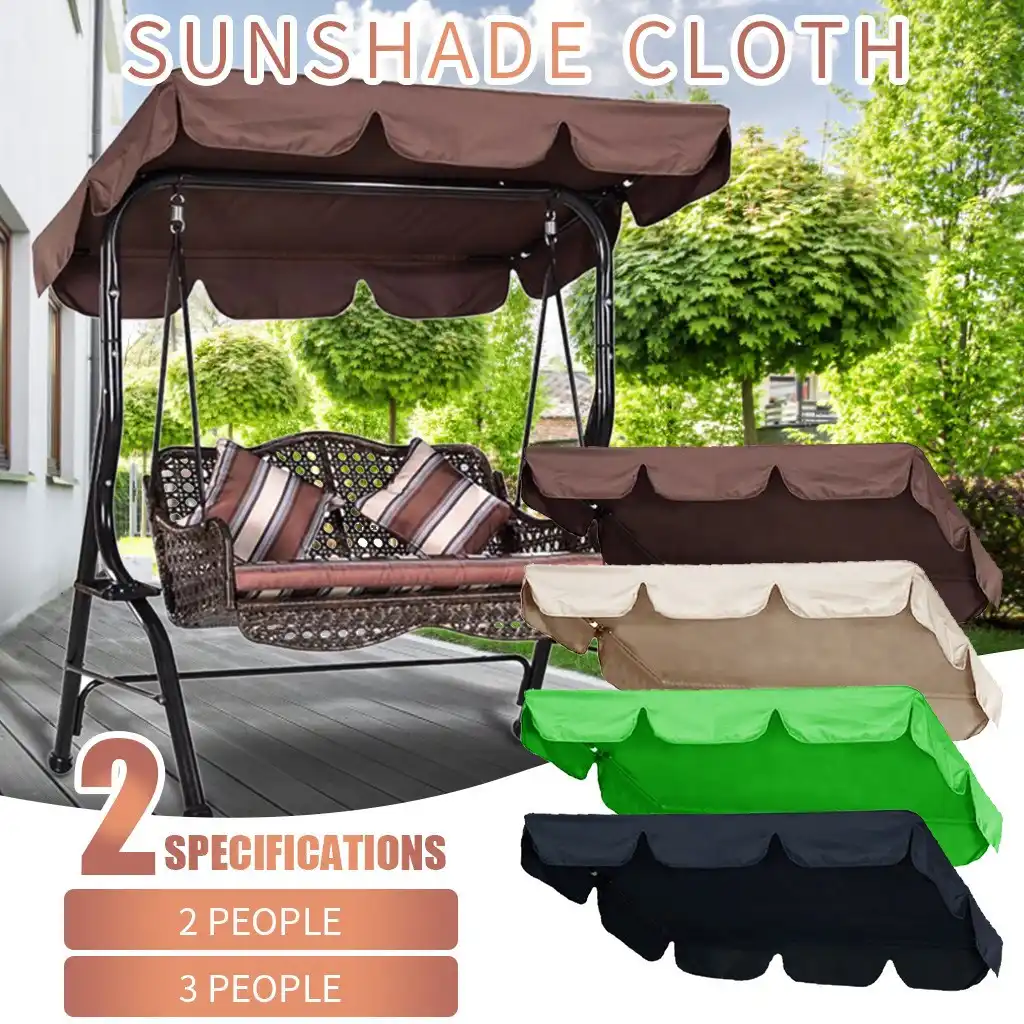 Three People Outdoor Sun Shade Gazebos Garden Swing Cover Canopy Replacement Shade Cloth Gazebo For Garden Carpas Para Jardin Gazebos Aliexpress
