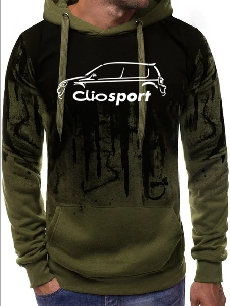 RENAULT CLIO SPORT 182 CUP CLASSIC CAR hoodie 2.0 Camouflage Print Hoodie