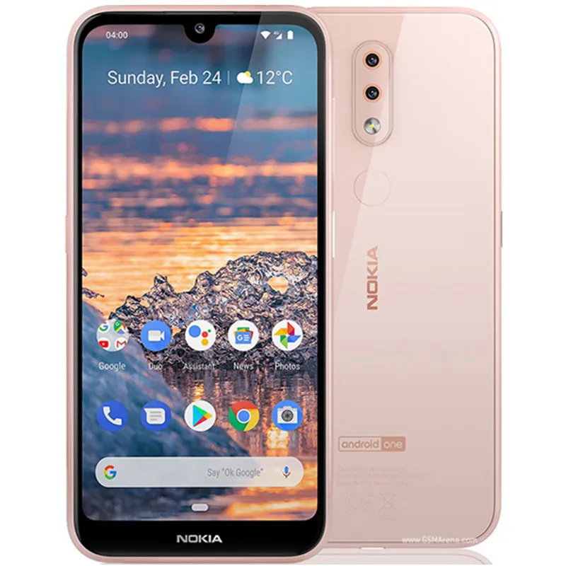 Nokia 4.2 Refurbished-Original Unlocked Dual SIM  5.71 inches Octa-core 13 MP  Fingerprint  Wi-Fi  Free Shipping iphone x refurbished