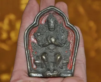 

Wedding Decoration Tibet Buddhism bronze Tara Kwan-yin Guanyin goddess Buddha statue amulet Pendant