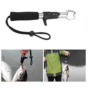 

New Fishing pliers Fish Clamp Control Stainless Steel Fishing Lip Grip Holder Grabber Pliers Fishing tool