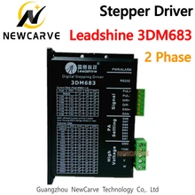 Motorista original 3dm683 20-60vdc 0.5-8.3a do motor deslizante da fase de leadshine 2 newcarve