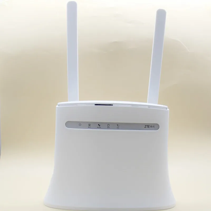 ZTE 4G Router MF283 MF283u 4g LTE Router Modem Router Wireless Wi-Fi Router Hotspot Wireless Gateway +2pcs antennas wifi router range extender