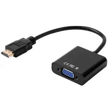 

HDMI to VGA Adapter 1080P Digital to Analog Converter Cable for Xbox PS4 PC Laptop TV Box to Projector Displayer HDTV