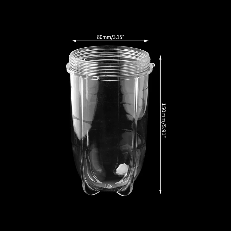 Juicer Blenders Cup Mug Clear Replacement Parts With Ear For 250W Magic Bullet &