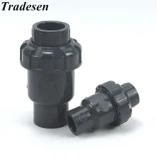 1 шт., 20 мм, 25 мм, 32 мм, обратный клапан, ПВХ фитинги для труб, водопроводная система, части, соединитель водопровода, водопроводная труба, невозвратное значение