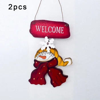 

Merry Christmas tree Wooden Pendants Chrismas Party Home Decor Hanging