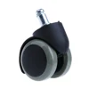 Rubber PU Nylon Universal Wheels Chair Caster Castors Roller Replacement 2'' / Smooth and Quiet ► Photo 2/6