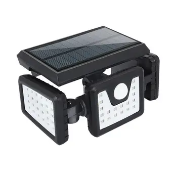 

3 Heads Durable Foldable Wall Light Spotlight Wall Lamp Outdoor Energy Saving Waterproof Garden Rotatable PIR