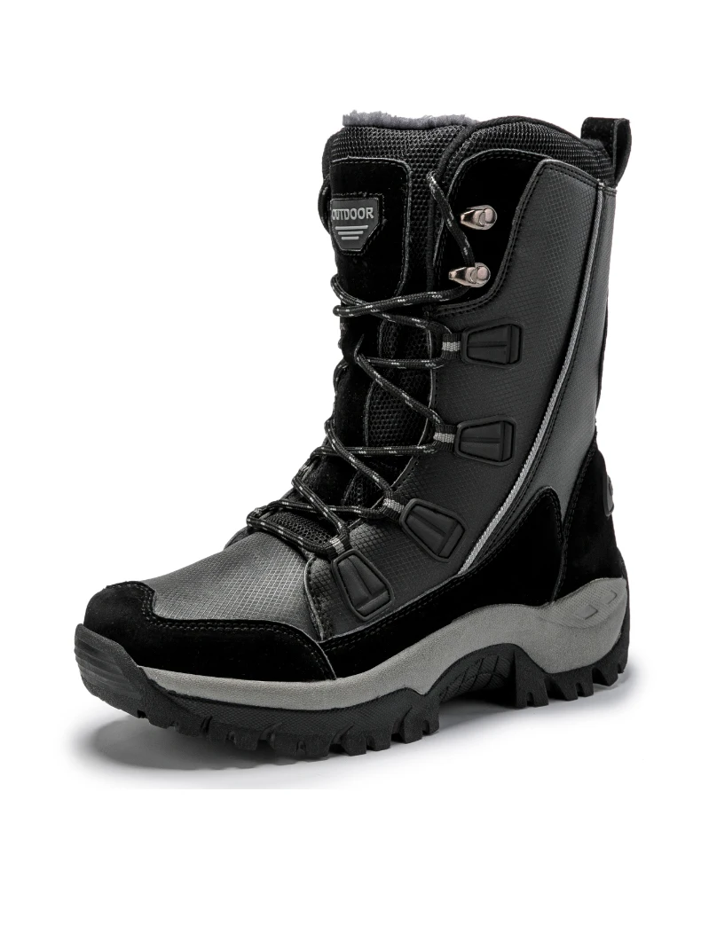 meiki 2019 new snow boots classic heels suede wo