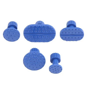 

30pcs Blue Motorcycle Paintless Plastic Dent Removal Glue Car Auto Door Body Accessories Puller Repair Tool Pulling Tab Set