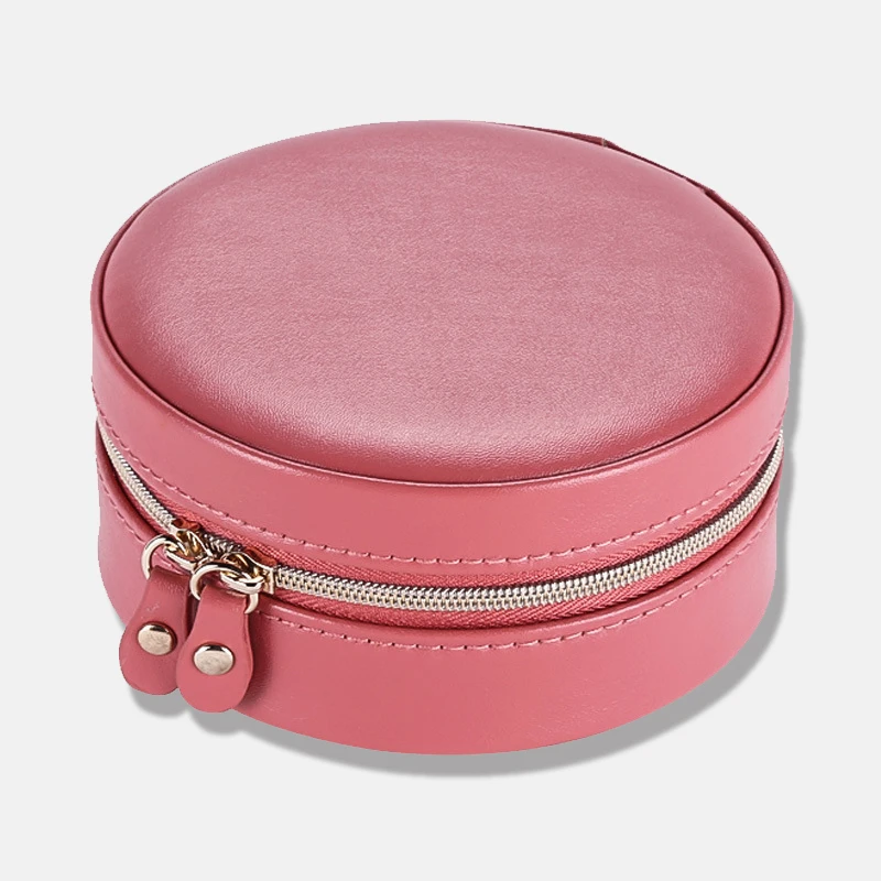 New Jewelry Storage Box Travel Makeup Box Makeup Lipstick Storage Necklace Birthday Gift Jewelry Storage Box make up organizer - Цвет: F1