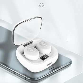 

Fashion Bluetooth headset 5.0 low power wireless stereo sports models can display power