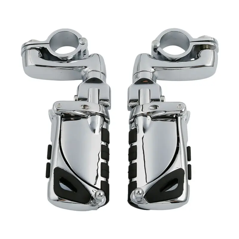 Мотоцикл 1-1/" Защита двигателя шоссе подножки подставки крепления для Harley Touring Road King Electra Glide