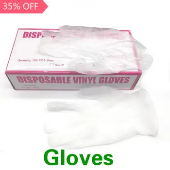 

Portable 100pcs/set Food Plastic Gloves Eco-friendly Disposable Gloves for Restaurant Hotel BBQ Food Plastic Transparent Gloves