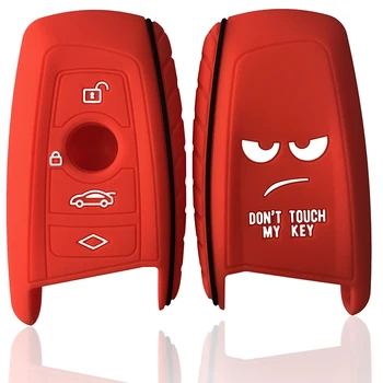 

Dont Touch My Key Cover Case for BMW F10 F20 F30 F40 X1 X3 X4 M1 M2 M3 E90 1 2 3 5 7 Series Remote Control Car Key Cover Case