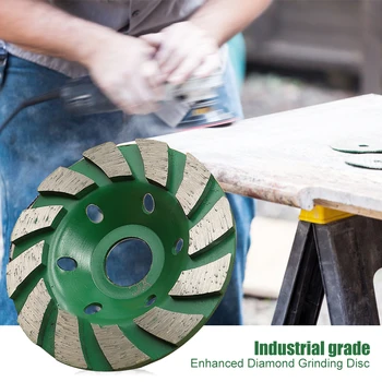 

100mm Granite Diamond Grinding Wheel Polishing Diamond Grinding Wheel Segment Bowl Cup Grinding Concrete Granite Grinder Disc