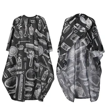 Шаль салон выпуска волос стилист платье-передник расческа печать Парикмахерская Инструменты Водонепроницаемый брезент Салон Парикмахерская