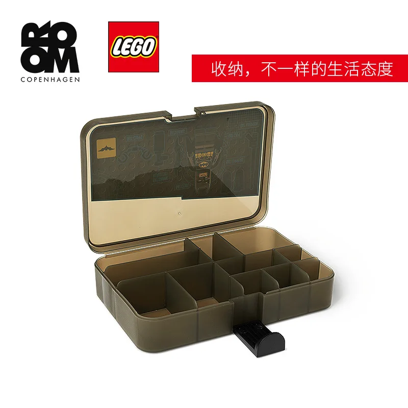 LEGO Lego Phantom Ninja Inserted Building Blocks Boy Toy Phantom Ninja Toy Plastic Storage Box with Lattice
