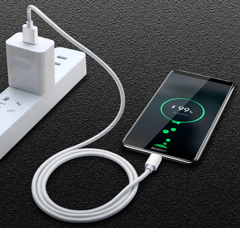 NOHON 5A usb type-C кабель для huawei P20 Pro Lite для samsung S10 9 8 A50 Xiaomi Redmi Note 7 Быстрая USB-C type-C шнур зарядного устройства