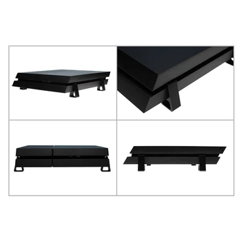 

game host bracket cooling stand Game Machine Cooling Base Flat-Mounted Bracket For PS4 For Slim For Pro Anti-slipping silicone