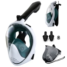 Underwater Scuba Anti Fog Full Face Diving Mask Snorkeling Respiratory Masks Safe Waterproof Swimming Equipment For Adult Youth