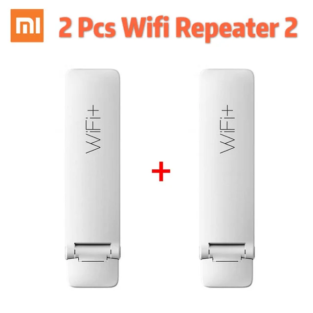 2 PCS WIFI Repeater В Xiaomi wifi повторитель 2 усилитель расширитель 2 Универсальный Repitidor Wi-Fi удлинитель 300 Мбит/с 802.11n Беспроводной - Цвет: 2 PCS WIFI Repeater