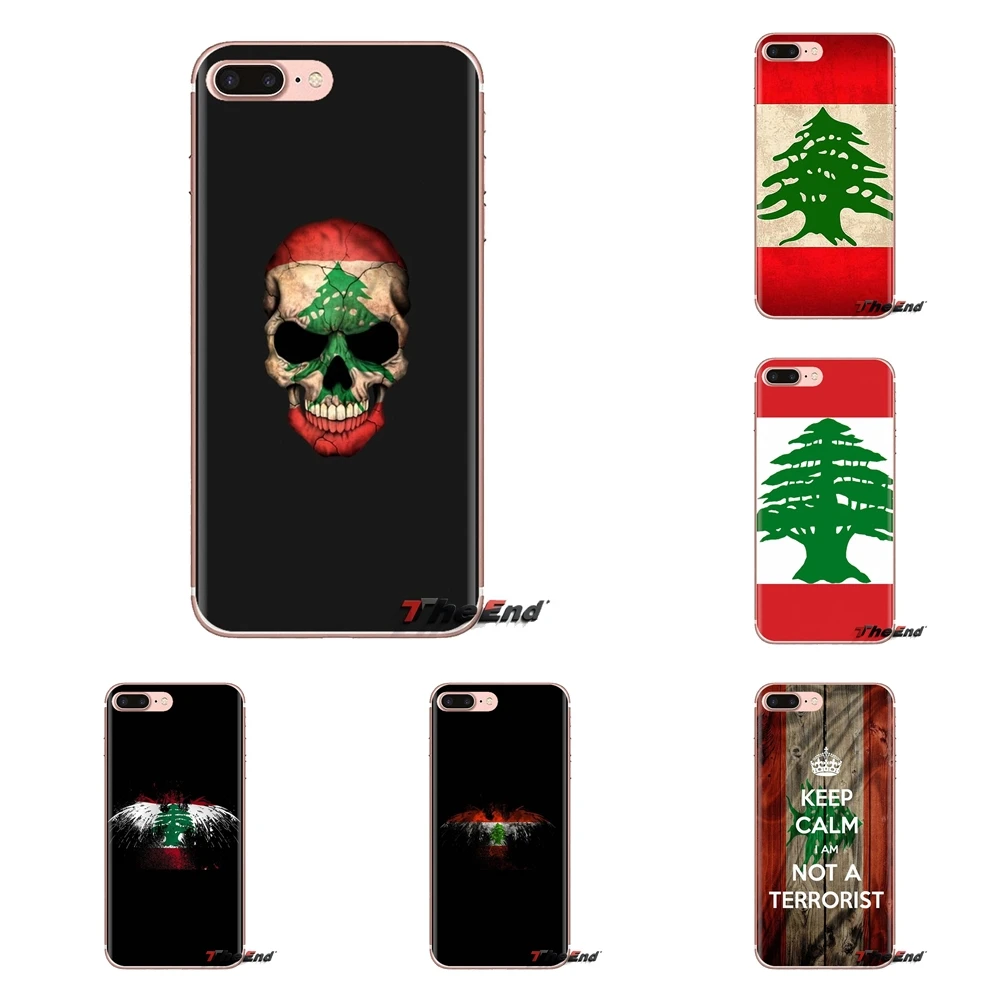 Ливан флаг Национальный мягкое покрытие кожи для iPhone XS Max XR X 4 4S 5 5S 5C SE 6 6S 7 8 плюс