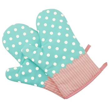 

Bbq Gloves Extreme Heat Resistant Microwave Gloves For Oven Magnet Silicone Glove Grip Dot Cooking Pot Color CKO100T 4