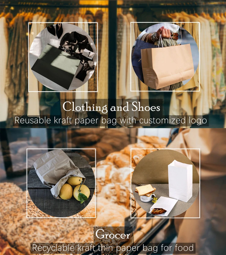 500PCS Custom Jewelry Packaging Bags and Boxes, Fashion Gift Paper Bags with Logo for N... - SKU LCJB0834 - UGI Packaging