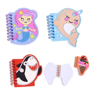

2020 New Cute Unicorn Mermaid Portable Notepad With A Small Fresh Coil This Cartoon Notebook Stationery Small Book Student Gift