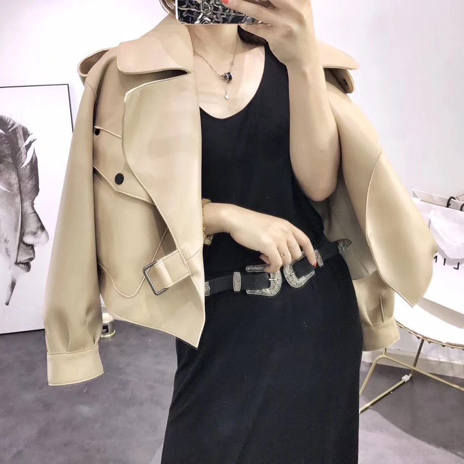 

Genuine Leather Jacket Women Sheepskin Coat 2023 Atutmn Winter Coats And Jackets Women Casual Female Overcoat