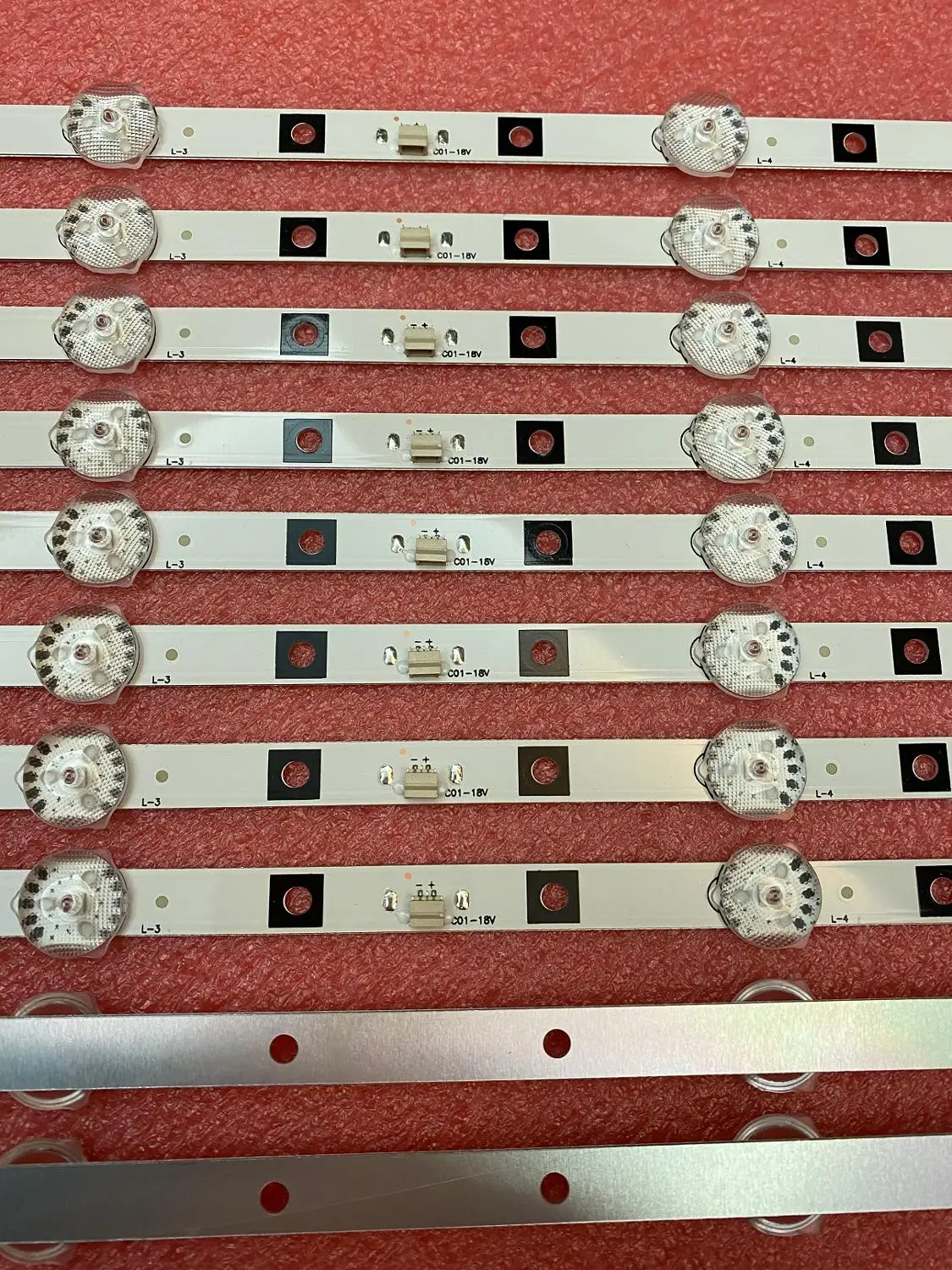 

New 10pcs/lot 6LED 594mm LED backlight strip for LY315-DH01W JS-D-AP3216-062EC HL-24320A28-070
