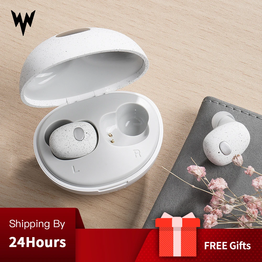 Baratos Whizzer T2 TWS auriculares inalámbricos auténticos auriculares Mini auriculares Bluetooth 5,0 IPX6 emparejamiento automático resistente al agua para deportes de carrera