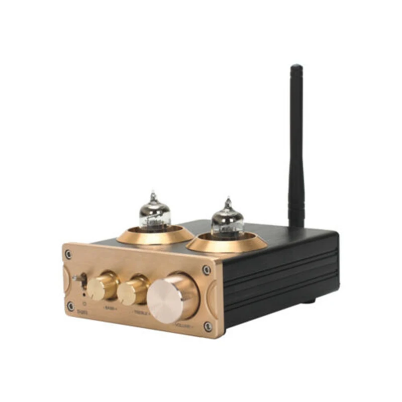 Bluetooth 5 0 QCC3008 APTX HiFi 6J1 ламповый тональный усилитель стерео с тройным управлением