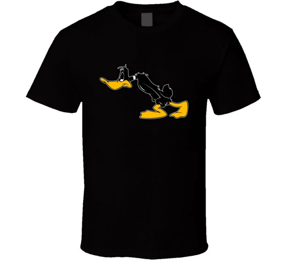 

Daffy Duck Cartoon T-Shirt Mens Tee Size S - 3XL Gift New From US Cotton Tee Shirt Summer Style Casual Wear