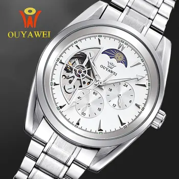 

2019 Fashion Top Brand Luxury Mechanical Watch Sport Watches Men Automatic Classic Leather Mechanical Wrist Watches New