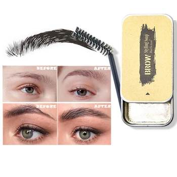 

Eyebrow Kit Pomade Cosmetics Makeup Gel Soap Balm Styling Eye Brow Tint Waterproof Brow Lasting 3D wild