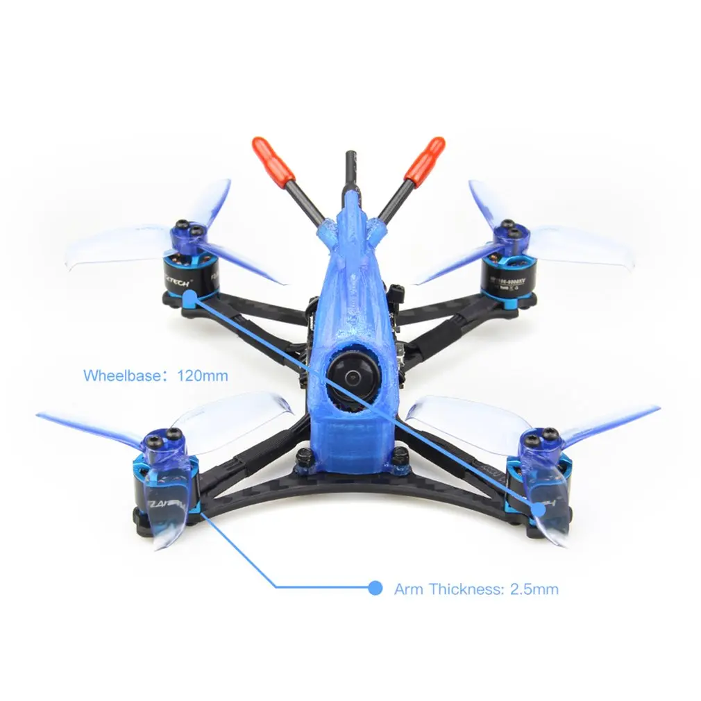 Pro PNP 2 5 дюймов зубочистка FPV гоночный Дрон с 6000KV бесщеточный двигатель FD13A 4 в 1 ESC