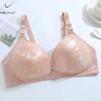 

Sexy Push up Bra For Women 3/4 Cup Support Plus size Bras Sexy Lingerie Light Padded Brassiere Cozy Wire Free Bralette Underwear