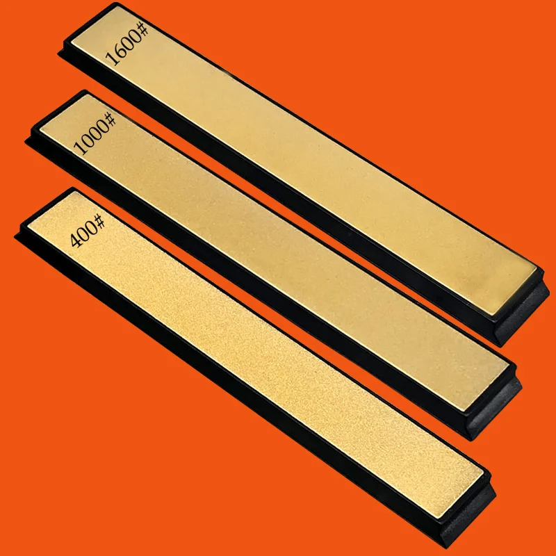 [ 2pcs set ] Diamondnal Knife Sharpener Replacement Fixed Angle Sharpening Stone System Grinding