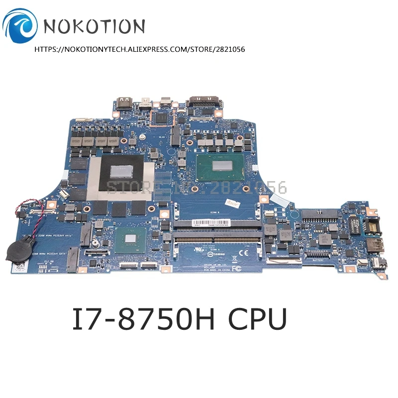NOKOTION CN-0WCNK6 0WCNK6 ORION_AW_MB_12L для DELL Alienware M15 M17 материнская плата ноутбука SR3YY I7-8750H