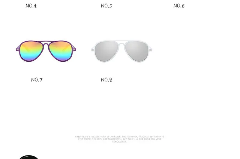 RBRARE, Классические солнцезащитные очки для девочек и мальчиков, цветные зеркальные винтажные детские очки, вогнутая форма, персональные, анти-УФ уличные очки для детей