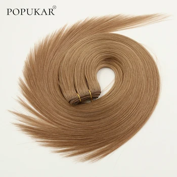 

Popukar high quality straight bundles 100g cuticle intact thick ends hair weave brazilian hair for hair salon