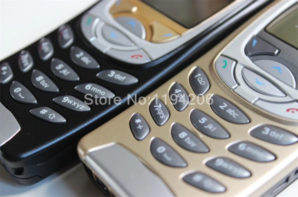 6310i разблокированный Nokia 6310i трехдиапазонный 2G GSM Поддержка Русская/арабская клавиатура классический Восстановленный мобильный телефон