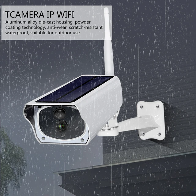 1080P HD Solar Panel WIFI Camera 2MP IP Camera Wire-Free Battery Outdoor IP67 WaterProof Security CCTV Video PIR Two Way Audio 1