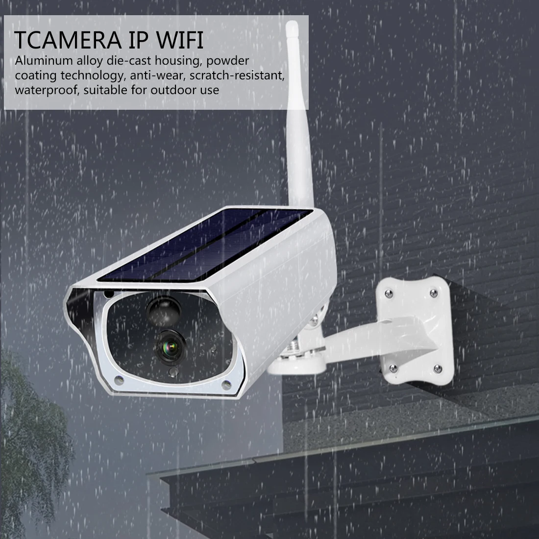 1080P HD Solar Panel WIFI Camera IP Camera Wire-Free Battery Outdoor IP67 WaterProof 2MP Security CCTV Video PIR Two Way Audio