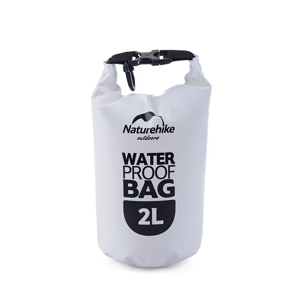 White 2L 2L 5L дорожные сумки для серфинга, водонепроницаемая сумка для мобильного телефона, уличная сумка для плавания, рафтинга, Пляжная запечатанная вода, сумка, чехол - Цвет: White 2L